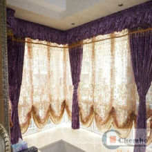 beautiful voile wave roman blind&shutter